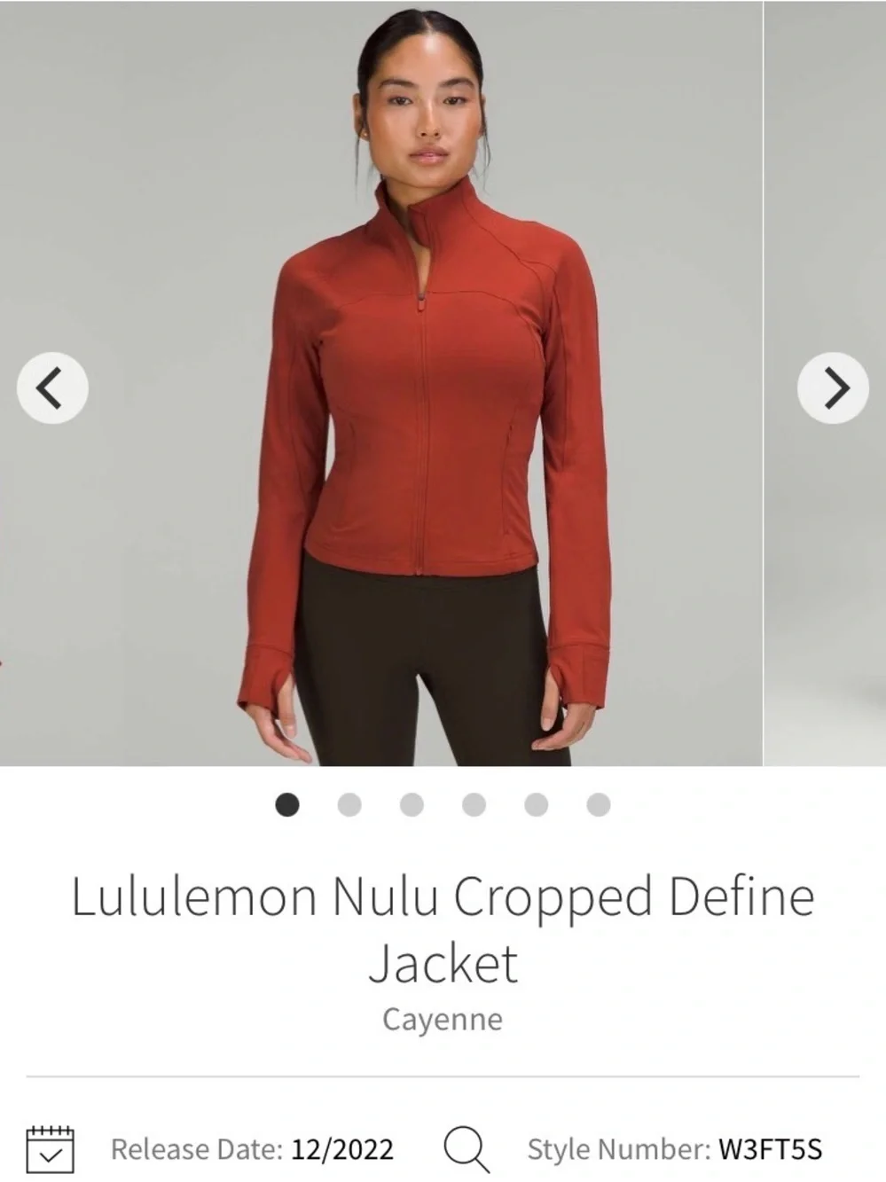 lululemon athletica streamlined full